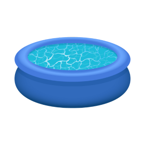 aufblasbarer Pool